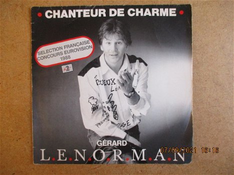 a2233 gerard lenorman - chanteur de charme - 0