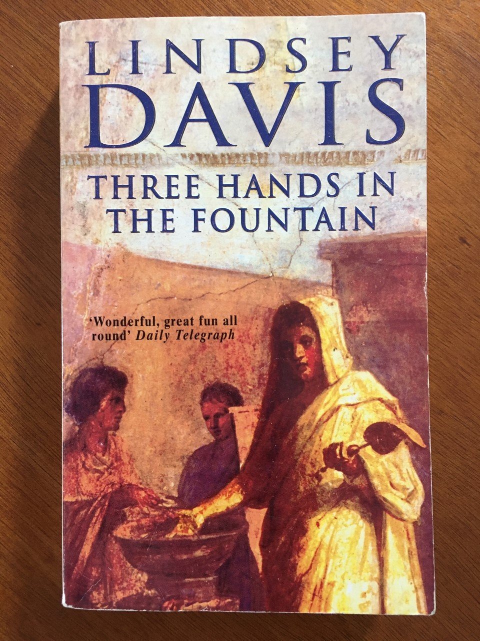 Three hands in the fountain - Lindsey Davis - nr. 1