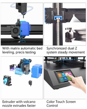 Artillery Genius Pro 3D Printer 220*220*250mm Dual Z-Axis - 3