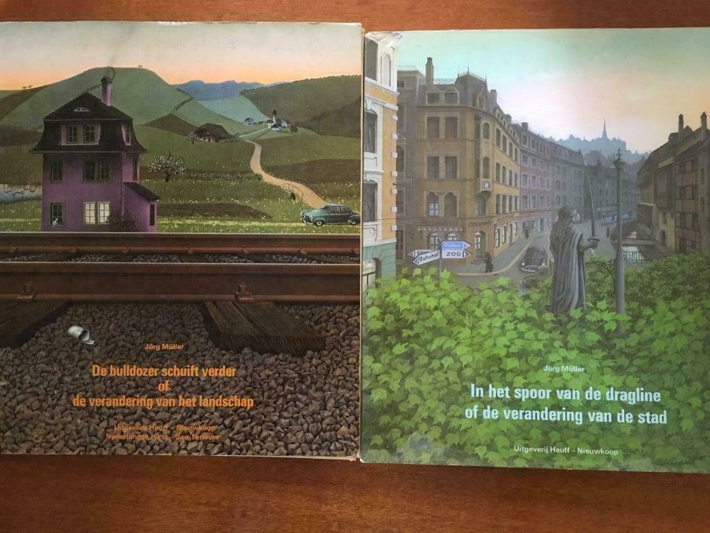 De buldozer schuift verder + In het spoor van de dragline - Jörg Müller - nr. 1
