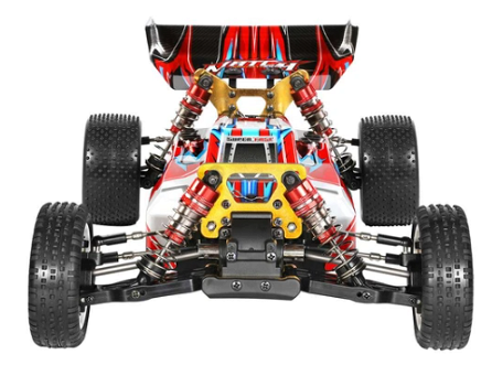 Wltoys 104001 1/10 2.4G 4WD 45km/h Metal Chassis Vehicles Model RC Car RTR - Three Batteries - 1