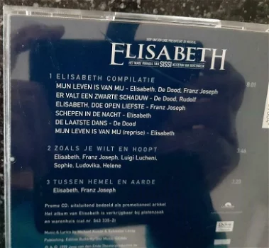 Promo Single CD Elisabeth - 1