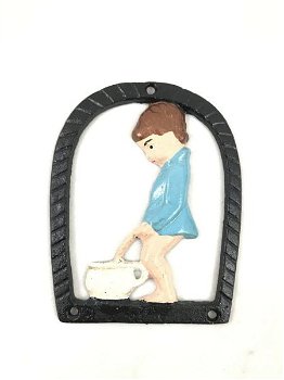 Set toilet tekens van een jongen en een meisje, in kleur - 2
