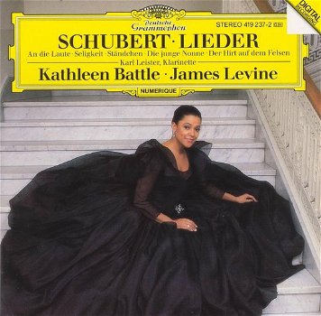 Kathleen Battle - James Levine – Schubert · Lieder (CD) Nieuw - 0