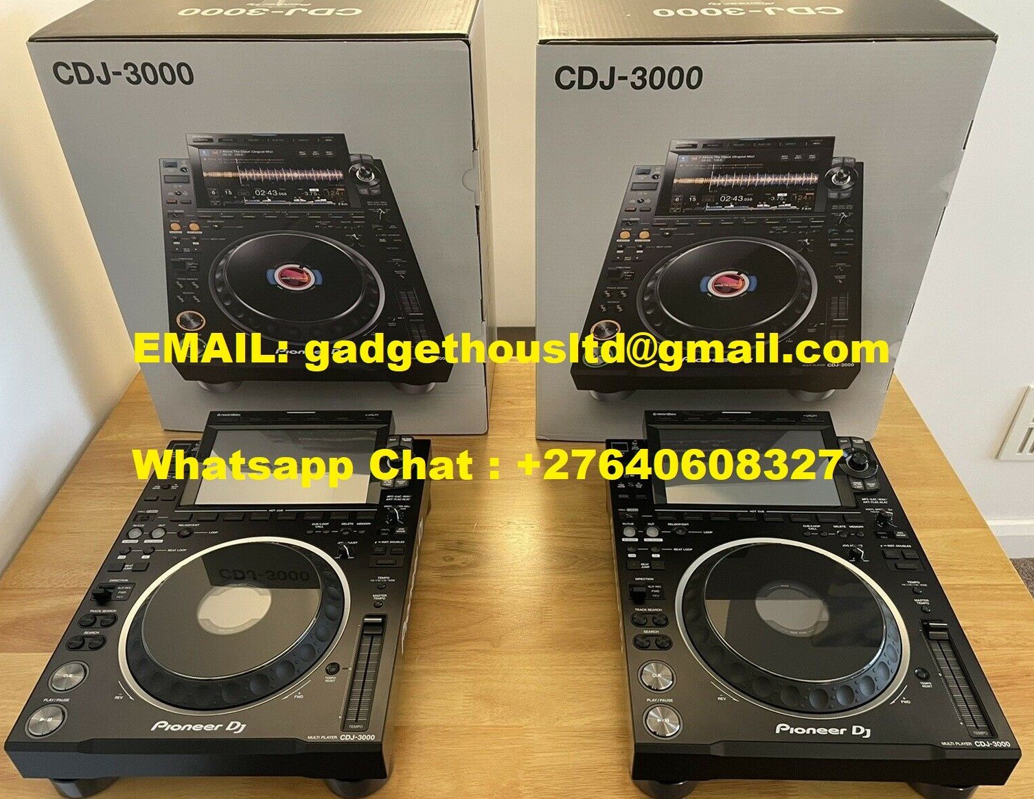 PIONEER CDJ-3000 /CDJ 2000 NXS2 /DJM 900 NXS2/ DJM-S11 / DDJ 1000 / DDJ 1000SRT / Pioneer DDJ SX3 - nr. 1