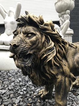 Beeld van een leeuw, mooi in detail, leeuw -kado - 1