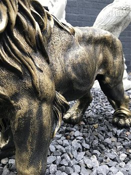 Beeld van een leeuw, mooi in detail, leeuw -kado - 3