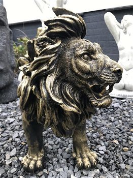 Beeld van een leeuw, mooi in detail, leeuw -kado - 5