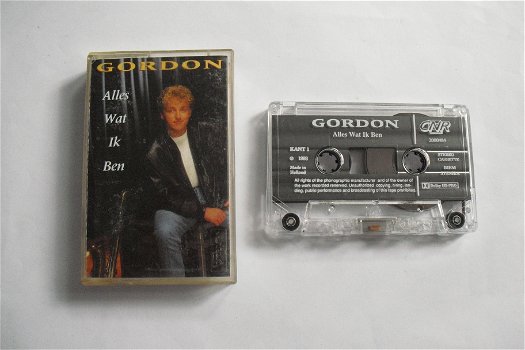 Muziekcassette: Gordon - Alles Wat Ik Ben - 0