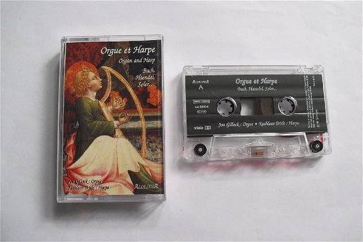 Muziekcassette ; Bach, Haendel, Soler......Orgue et Harpe - 0