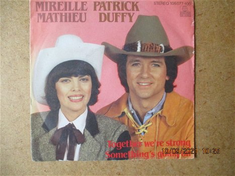 a2421 mireille mathieu / patrick duffy - together were strong - 0