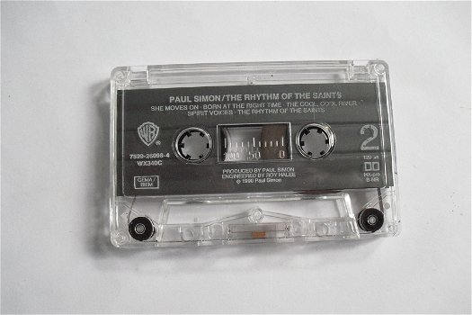 Muziekcassette: Paul Simon - The Rhythm Of The Saints - 1