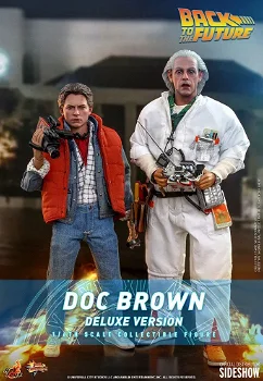 Hot Toys Back To The Future Doc Brown Deluxe version MMS610 - 5