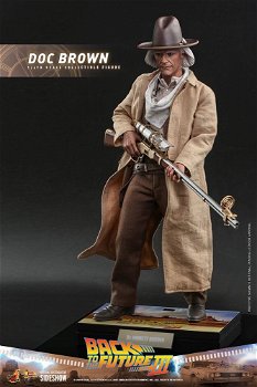 Hot Toys Back to the Future Part III Doc Brown MMS617 - 1