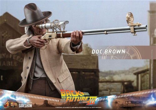 Hot Toys Back to the Future Part III Doc Brown MMS617 - 4