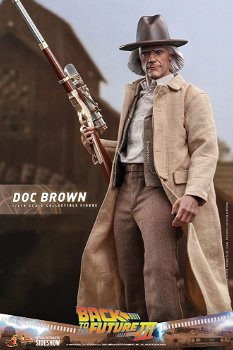 Hot Toys Back to the Future Part III Doc Brown MMS617 - 6