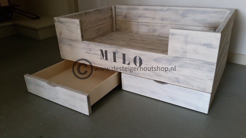 Hondenmand met laden model Milo. - nr. 1