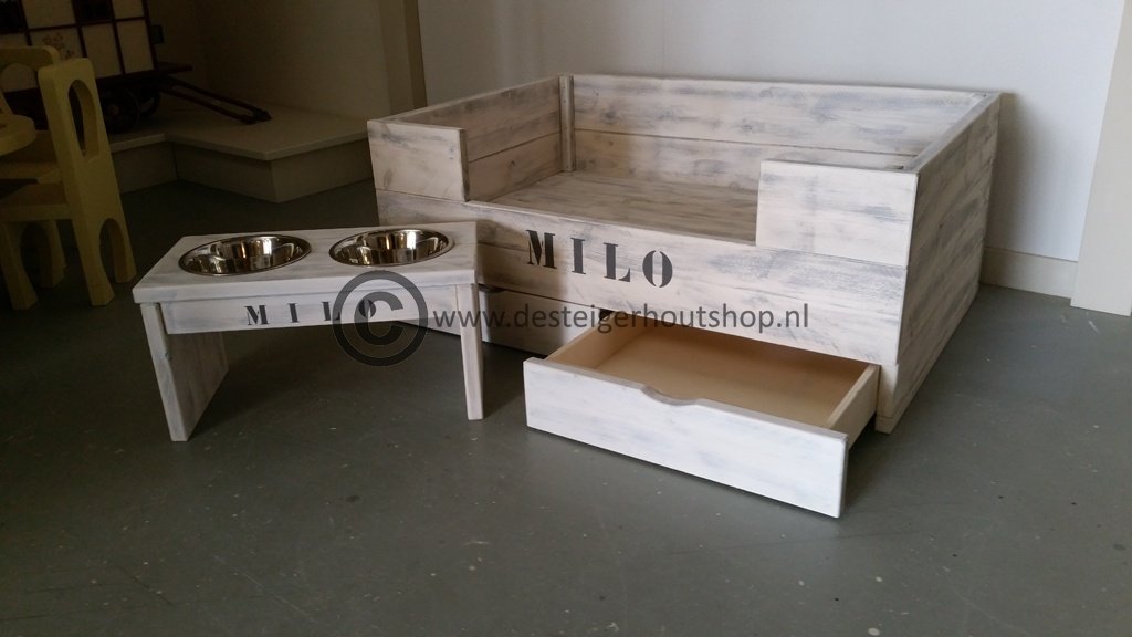 Hondenmand met laden model Milo. - Afbeelding 2