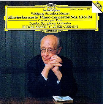 Rudolf Serkin - Wolfgang Amadeus Mozart, London Symphony Orchestra, Claudio Abbado - 0