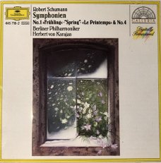 Herbert von Karajan  -  Robert Schumann, Berliner Philharmoniker,  – Symphonien No. 1 "Frühling".