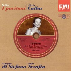 Maria Callas -  Bellini - Giuseppe di Stefano, Tullio Serafin – I Puritani  (2 CD) Nieuw