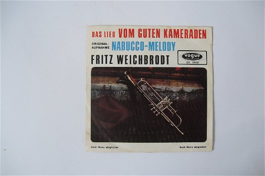 Fritz Weichbrodt Trompete - Das Lied vom guten Kameraden - 0