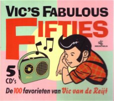 Vic van de Reijt  -  Vic's Fabulous Fifties  (5 CD) Nieuw
