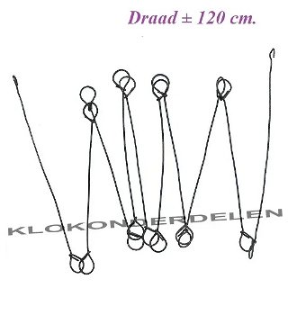 = Slingerdraad = klootje =45548 - 0