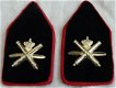 Kraagspiegels / Emblemen DT2000, Korps Luchtdoelartillerie, Officier, KL, vanaf 2000.(Nr.1) - 0 - Thumbnail