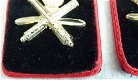 Kraagspiegels / Emblemen DT2000, Korps Luchtdoelartillerie, Officier, KL, vanaf 2000.(Nr.1) - 2 - Thumbnail