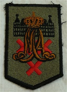 Embleem Mouw, DT2000, Koninklijke Militaire Academie (KMA), Koninklijke Landmacht, vanaf 2000.(Nr.1) - 0