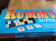 Rummikub - Rummy super , met extra grote stenen - 27 x 40 mm. 