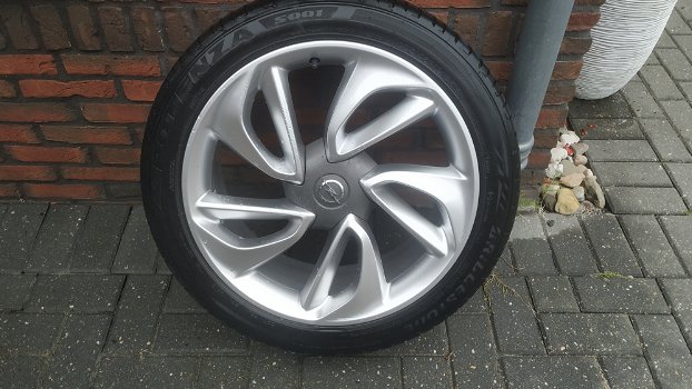 Opel Velgen Astra-J / Cascada 19 inch 8J Steek 115 - 3