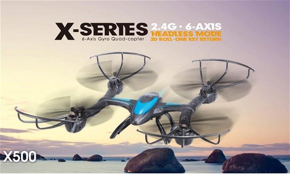 RC drone MJX X500 2.4 GHZ quadcopter 32cm - 1