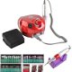 Nagelfrees Machine Set - Rood - Professionele uitvoering – 65 Watt – 35.000 RPM - 0 - Thumbnail