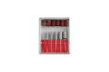 Nagelfrees Machine Set - Rood - Professionele uitvoering – 65 Watt – 35.000 RPM - 5 - Thumbnail