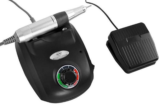 Zwarte Nagelfrees Machine Set - Professionele uitvoering – 65 Watt – 35.000 RPM - 1