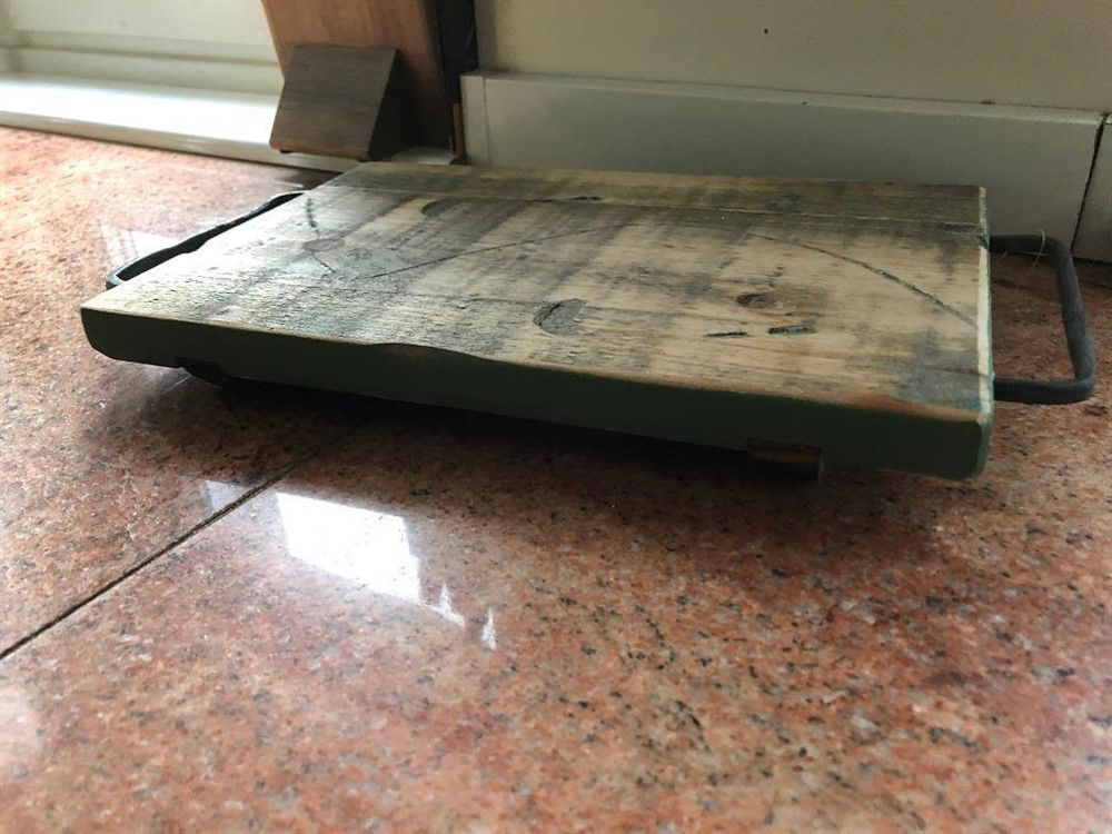 Onderzetter-snijblad-metale-snijplanlk handvat-dienblad - Afbeelding 4