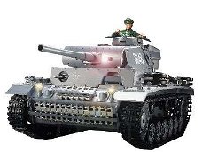 RC tank  Panzerkampfwagen 3  2.4GHZ in houten kist Control edition