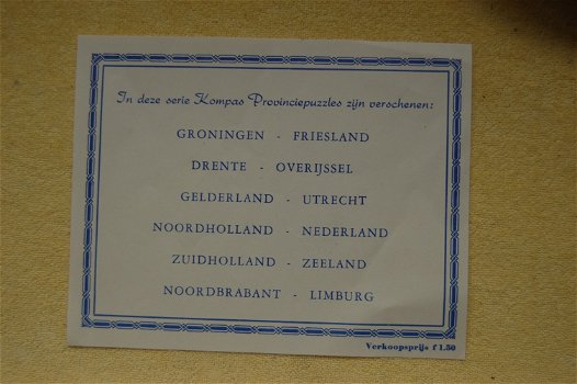 2 provinciepuzzels: Noord-Holland-Nederland - 3