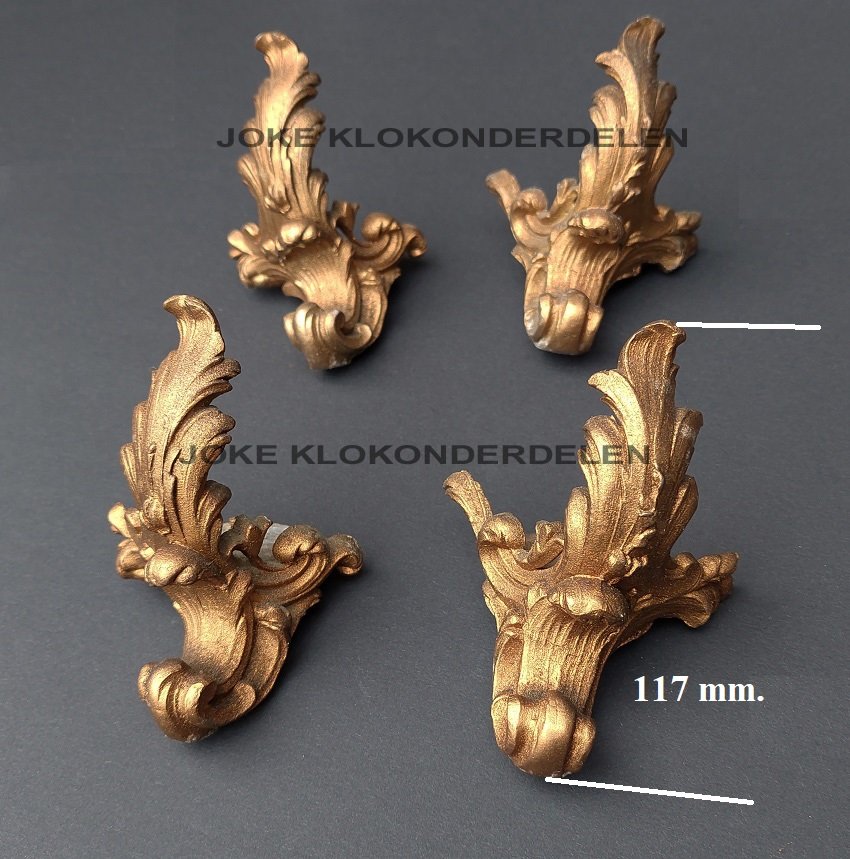 = 4 klokstel poten = samac =45560 - Afbeelding 2