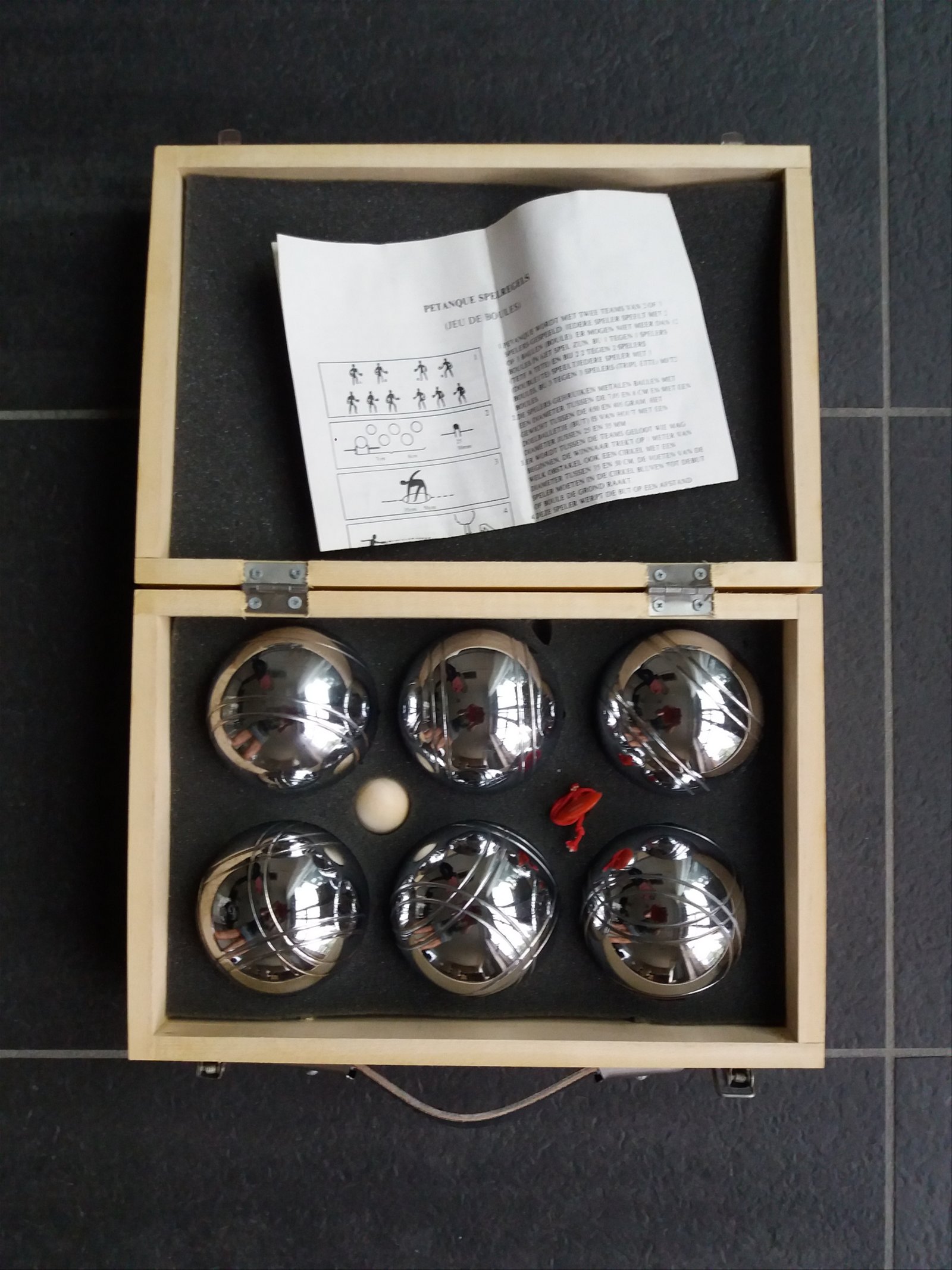Petanque ballen, jeu de boules - Afbeelding 2