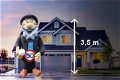 Abraham pop cartoon 3,2 meter hoog te huur landelijke bezorging mogelijk - 0 - Thumbnail