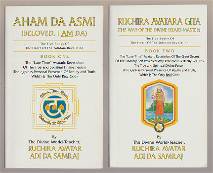 Avatar Adi Da Samraj:The Five Books Of The Heart Of The Adidam Revelation - 2