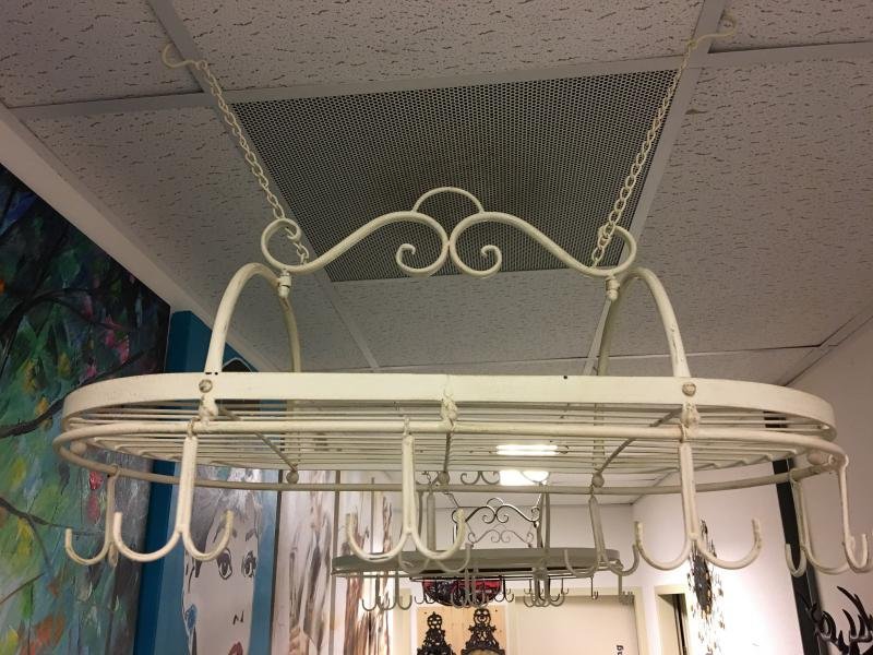 Kopjes Hanger - ijzeren kruiden-wild-rek met 8 dubbele - Afbeelding 7