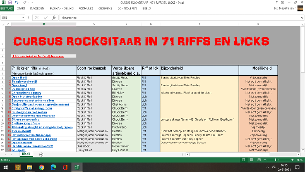 UNIEKE GITAARCURSUS 'Haal Alles Uit Je Gitaar' op 8 GB USB en verzenden - 7