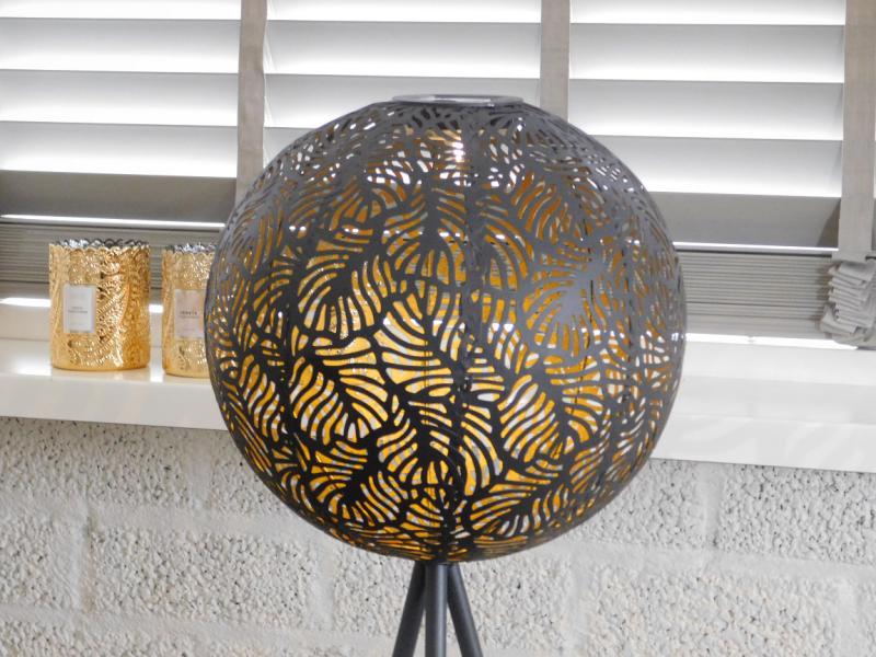 Solar lamp tripod - LED - lamp - Afbeelding 2