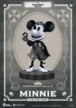 HOT DEAL - Beast Kingdom Steamboat Willie Master Craft Statue Minnie MC-052 - 0