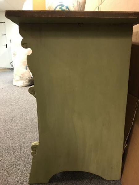 Prachtig middeleeuws kasteel dressoir- hout snijwerk - Afbeelding 3