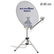 Teleco Activsat 85T Smart DiSEqC Transparant 85cm Twin